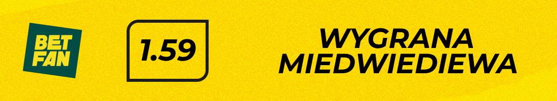 Bublik Daniił Miedwiediew typy bukmacherskie (wygrana Miedwiediewa)