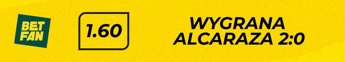 Carlos Alcaraz Jiri Lehecka typy bukmacherskie (wygrana Alcaraza 2:0)