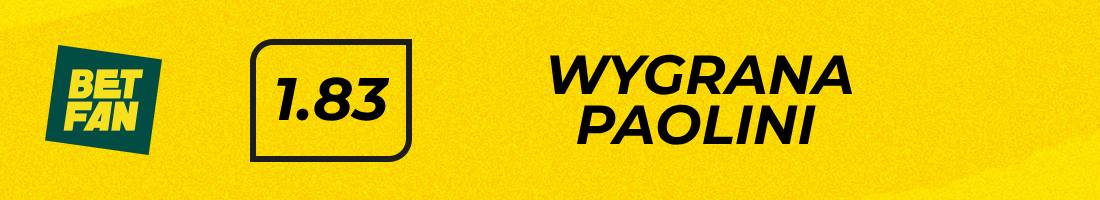 Paolini Svitolina typy bukmacherskie (wygrana Paolini)