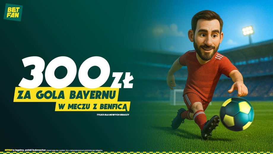 Benfica - Bayern Monachium promocja bukmacherska
