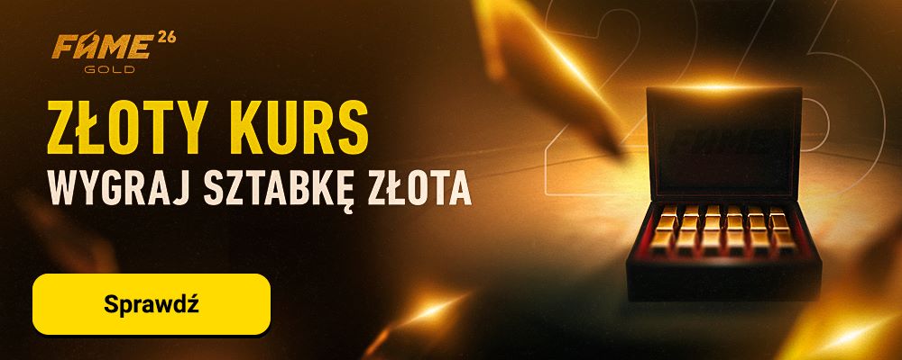 sztabka złota fame mma fortuna