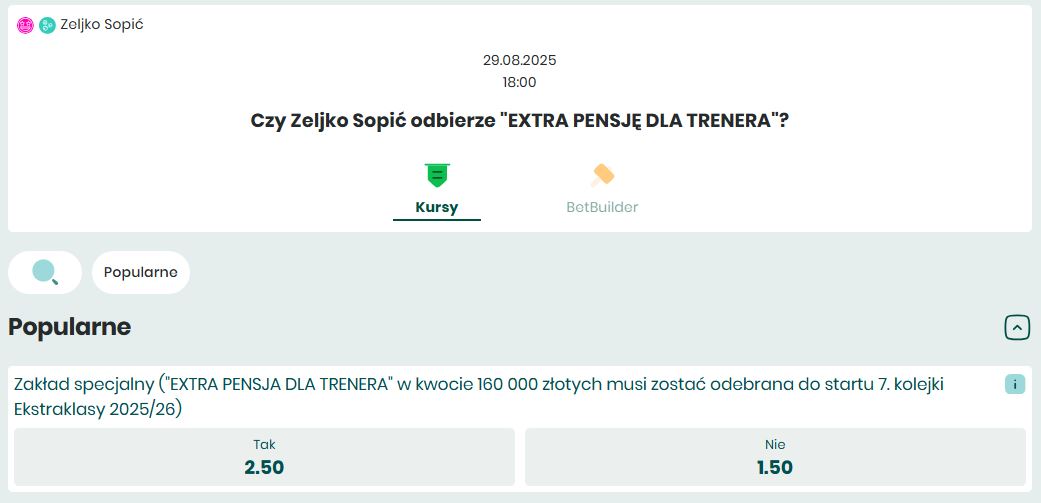 Sopic Extra Pensja