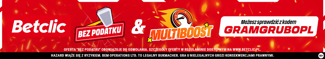 Betclic 1100x200 "GRAMGRUBOPL"