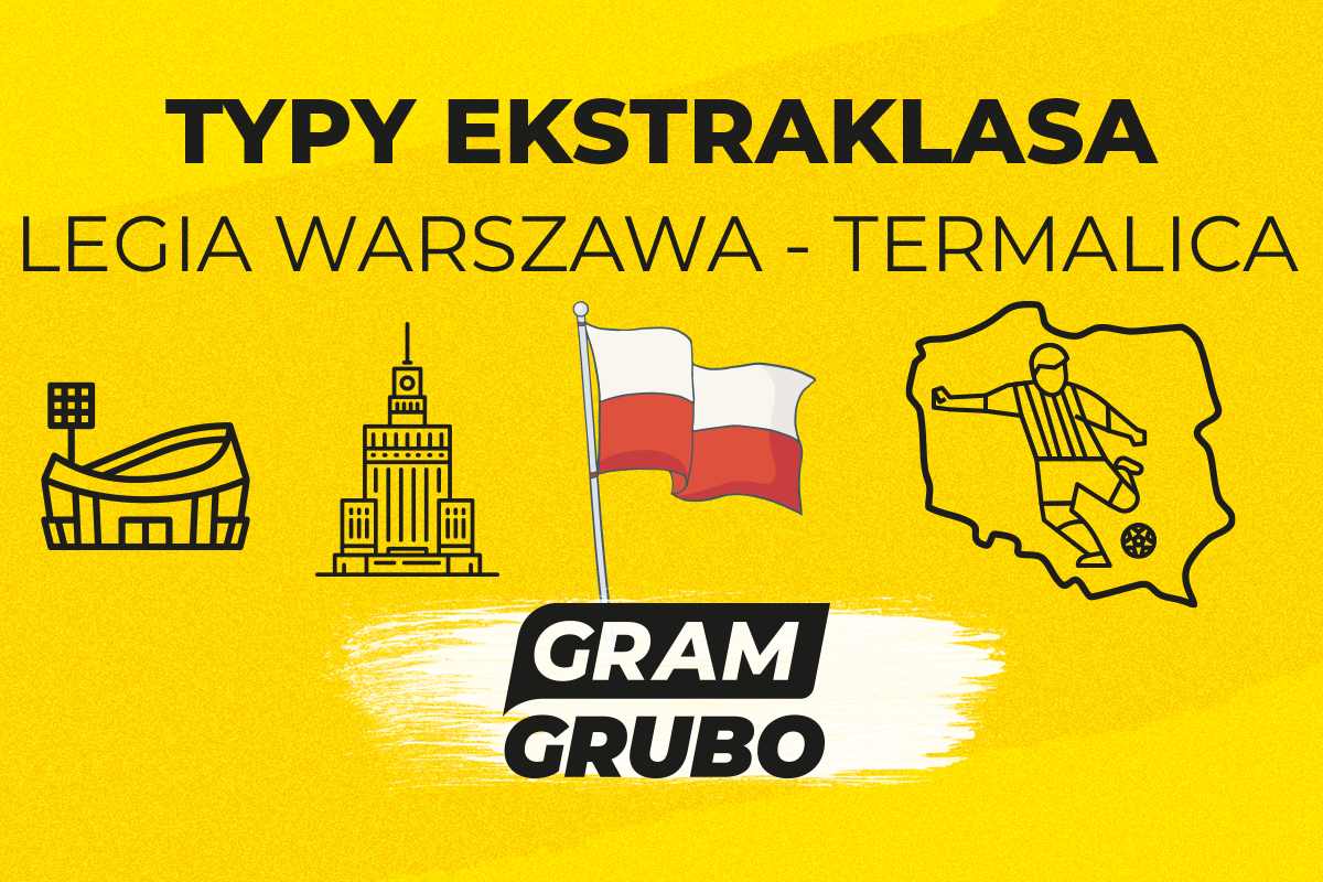 Legia Warszawa - Termalica: typy bukmacherskie i analiza 09.11 | Ekstraklasa