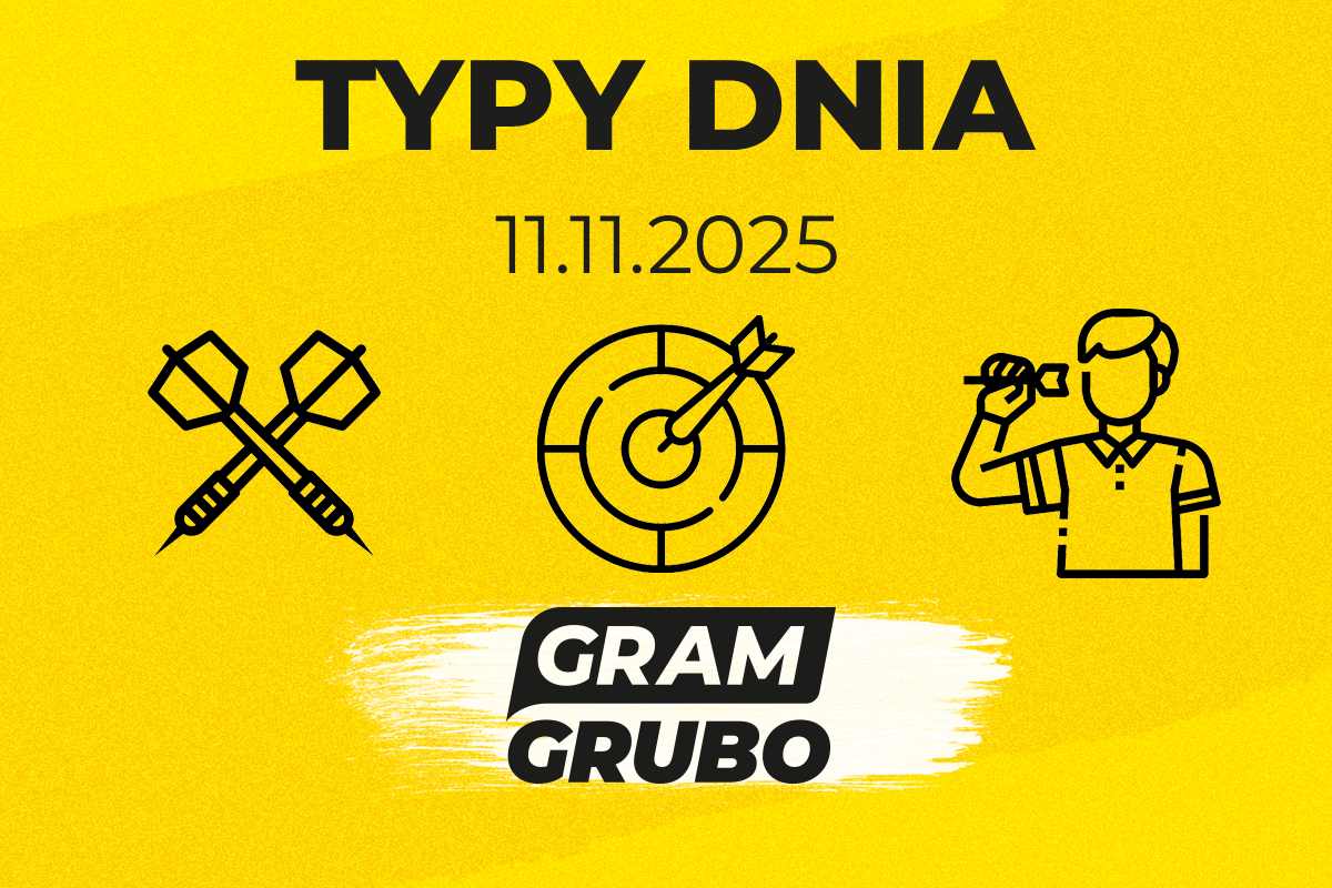 Typy Gram Grubo na dziś 10.11: Sedlacek, Anderson, van Veen.