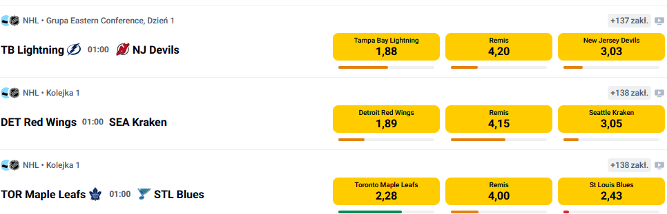 Oferta hokej Betclic