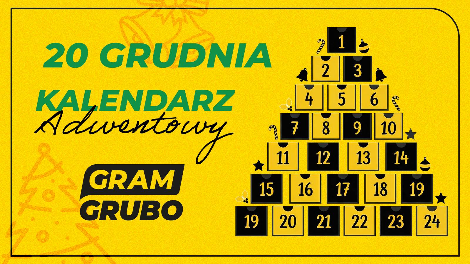 Kalendarz adwentowy 20 grudnia
