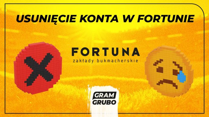 Fortuna usunięcie konta