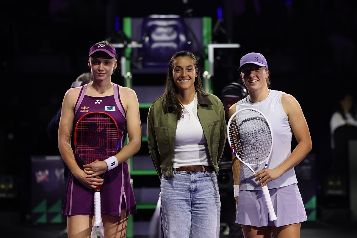 Rybakina - Świątek