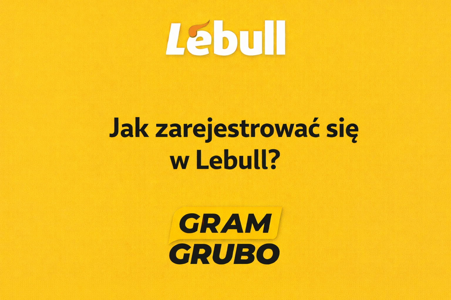 Lebull rejestracja
