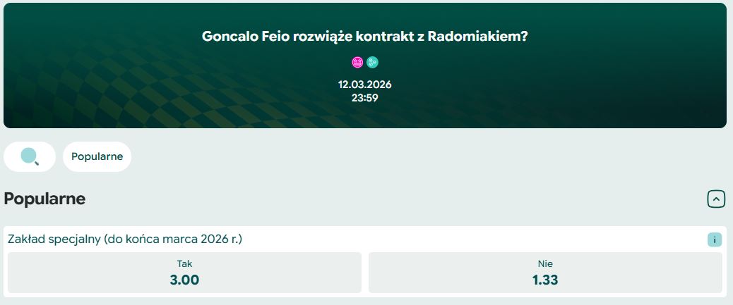 Goncalo Feio Radomiak