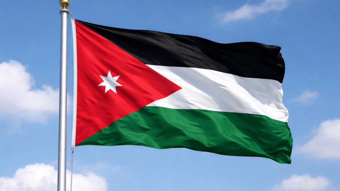 flaga Jordanii